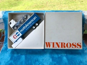 WINROSS NORTH AMERICAN MOVING COMPANY DIE CAST TRACTOR TRAILER NIB 1:64 - Picture 1 of 9