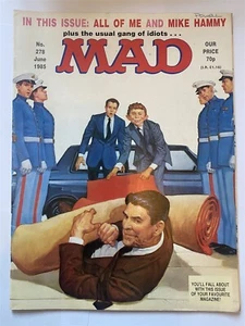 MAD MAGAZINE #278 June British UK Edition - FN - Imagen 1 de 1