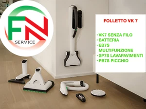 VORWERK NUOVO FOLLETTO VK7S SENZA FILO COMPLETO TUTTI GLI ACCESSORI Originale - Imagen 1 de 1