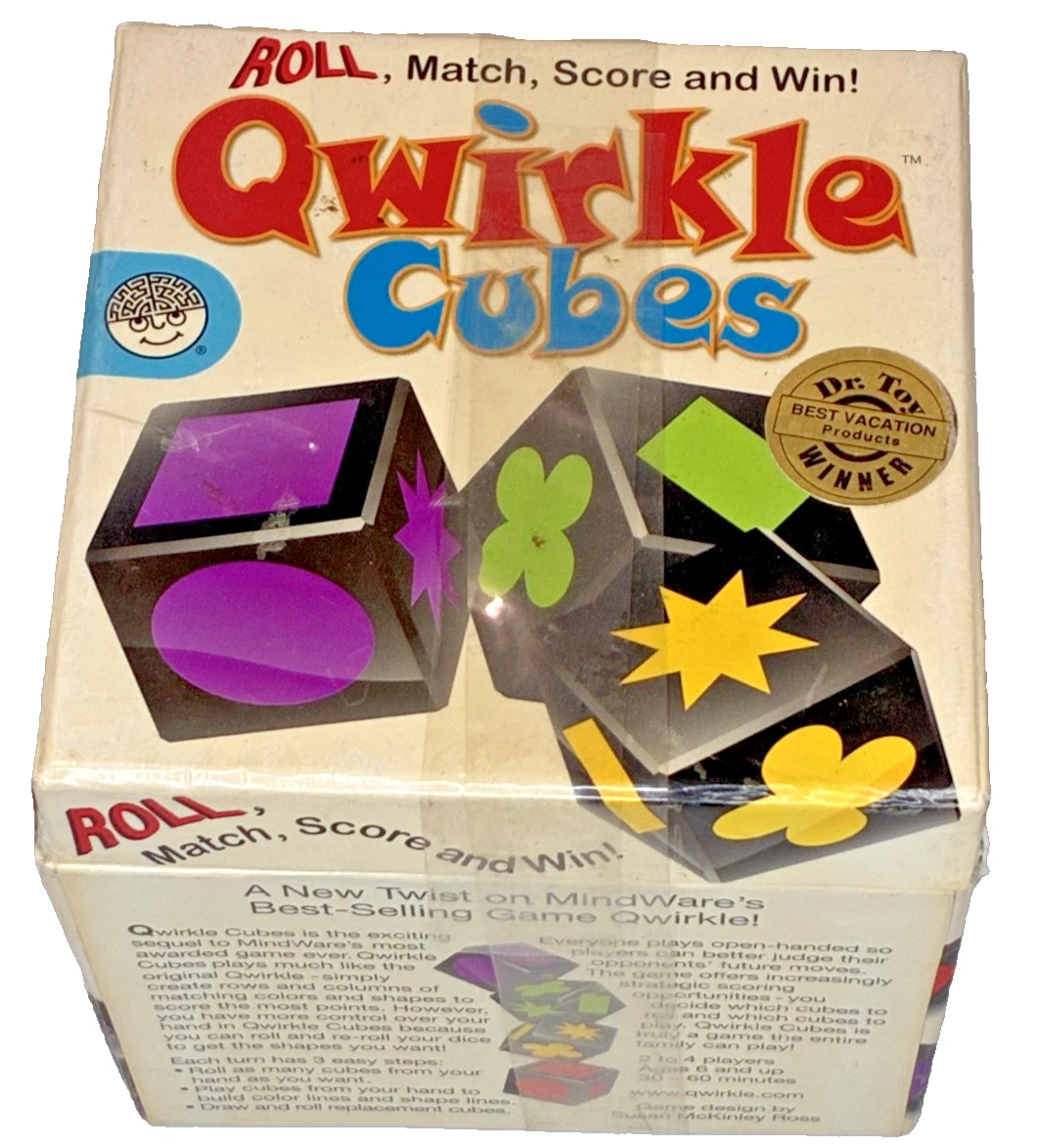 Juego De Mesa Qwirkle, Familiar Y Apto Para Daltónicos, A Partir De 6 Años