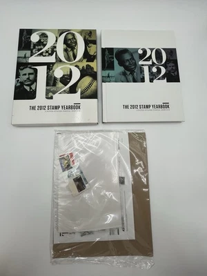 2012 USPS  Year Set + Book  with ALL  STAMPS SEALED - Image 1 of 4