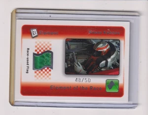 2008 PRESS PASS ELEMENT RACE-USED FLAG KASEY KAHNE 48/50 - Picture 1 of 1