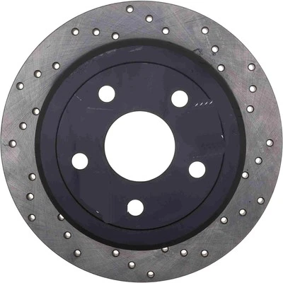 Rotor de freno de disco para Jeep Wrangler 2007-2018, Wrangler JK trasero izquierdo Foto 1 de 3