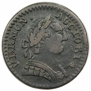 1788 Vermont Copper, Bust Right, RR-27 - Picture 1 of 3