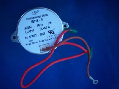 50TYZ-G exactly replaces 3206306 Frigidaire/Flurida icemaker DRIVE MOTOR - Image 1 of 4