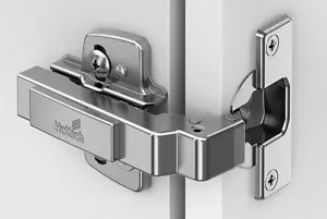 Hettich Angle Hinge W90 (Intermat - Non soft Close) Inset, Open Angle 95° - Picture 1 of 4