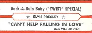 Tira de título Jukebox - Elvis Presley: "Can't Help Falling In Love" del '61 - Imagen 1 de 1