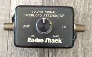 Radio Shack TV VCR SIGNAL OVERLOAD ATTENUATOR