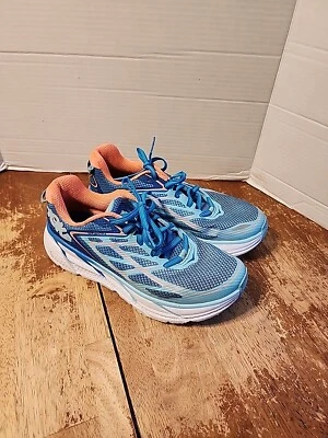 Hoka One One Clifton 3 Running Shoes Women’s Size 9 1012045 BJNC EUC  - Image 1 of 4