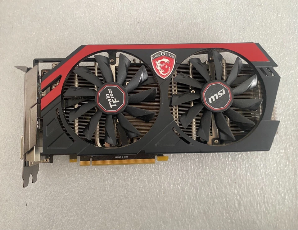 MSI Nvidia GTX 770 N770 TF 2GD5/OC 2GB GDDR5 Video Graphics Card - Image 1 of 4