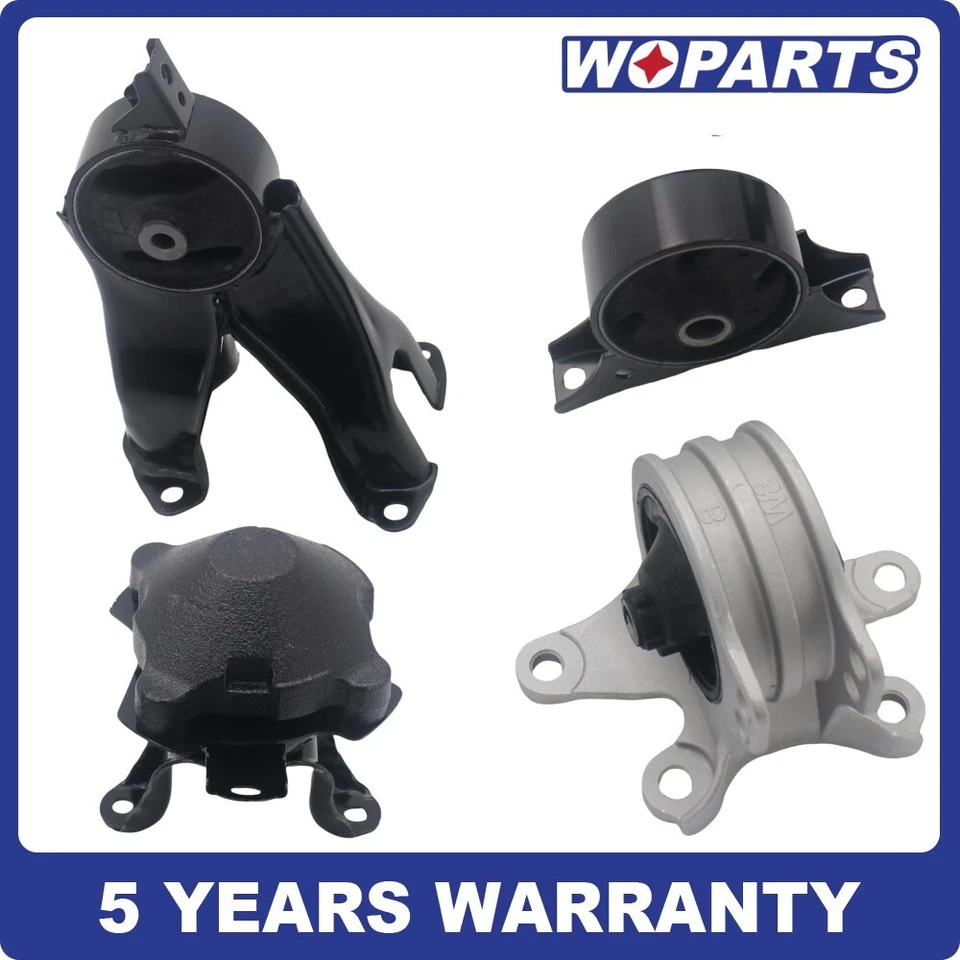 Juego de montaje de motor y transmisión 4 piezas apto para Mitsubishi Galant 2004-2007 2,4 L automático Foto 1 de 4