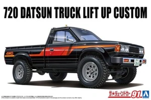 Aoshima 1/24 Model Tuend Car(91) Kit Nissan 720 Datsun Truck Lift-up Custom '82 - Picture 1 of 3
