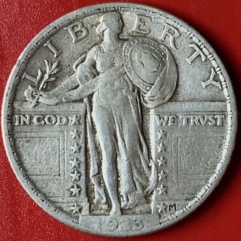 1923 STANDING LIBERTY QUARTER Cover