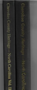 The Heritage of Cherokee County, North Carolina - VOL 1 & 2 - Foto 1 di 4