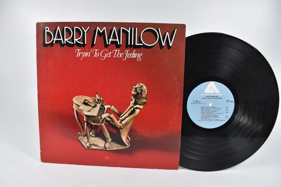 Barry Manilow I'm Trying to Get The Feeling 1975 Arista Records 33 RPM Vinyl LP Foto 1 de 4