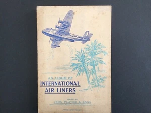john player cigarette cards International Air Liners 1936 Album With All Cards - Picture 1 of 11