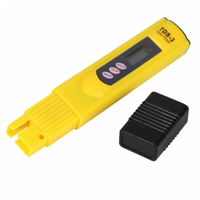 TDS Meter Tester for Aquarium Hydroponics Digital LCD Total Dissolved Salts Yel - image 1 of 3