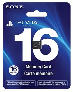 *Brand New* Authentic PS Vita 16GB Memory Card - Sony PlayStation Vita - Picture 1 of 1