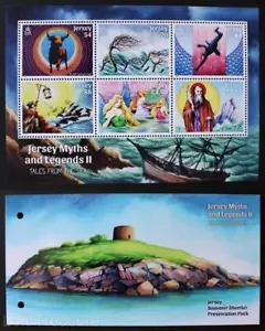 Jersey Stamps "Myths & Legends II-Tales from the Sea" Presentation Pack S/S 2020 - Picture 1 of 6