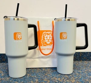 Doppelwandiger Trinkbecher (nicht v Stanley) aus Edelstahl mit Aufdruck - 1200ml - Bild 1 von 5