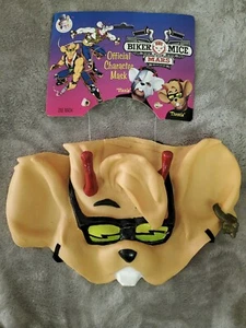 Vintage Biker Mice From Mars Throttle Halloween Mask 1994 - Picture 1 of 2