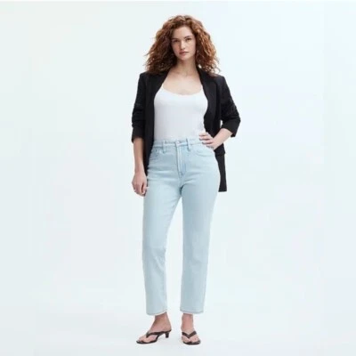 Madewell The Curvy Perfect Vintage Jean Size 27 in chesthunt wash nwt - Image 1 of 4