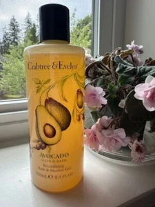 CRABTREE & EVELYN Bath & Shower Gel AVOCADO Olive & Basil 8.5 fl oz ~ No Box - Picture 1 of 1