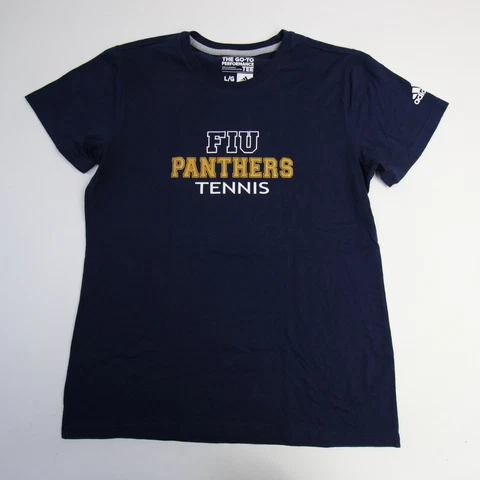 FIU Panthers adidas Climalite Short Sleeve Shirt Women's Navy Used Cover