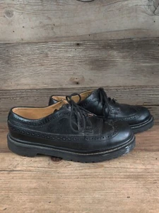 SKECHERS BROGUE MENS LEATHER DRESS SHOES sz 9.5 - Picture 1 of 5