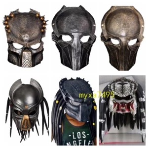 Costume Halloween Predator Film Cosplay Maschera Completa Festa Festa Halloween Oggetti di scena indossabili Regali - Foto 1 di 21