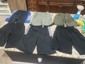 Boys Lot Shorts AAdidas New Balance Body Glove Mix size 10/12 - Picture 1 of 14
