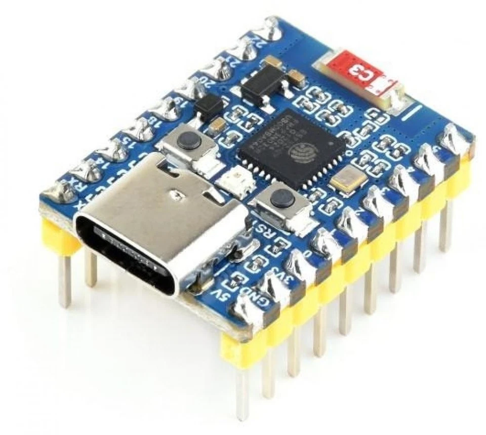 Waveshare ESP32-C6 Mini Dev Board, Dual-Prozessor, WiFi 6 & BT5, 160MHz, 4MB