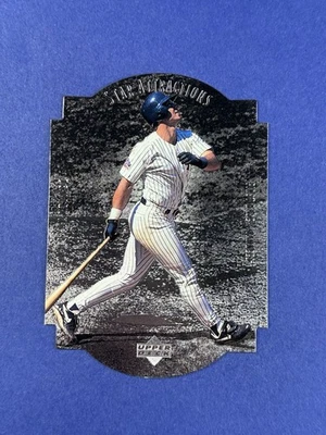 1997 Upper Deck ~ Tino Martinez ~ Star Attractions Silver Die Cut SA8 ~ Yankees - Image 1 of 3
