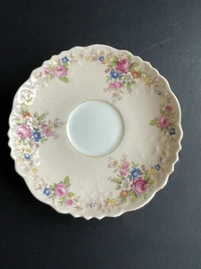 Aynsley bone china saucer only  Replacement Pink Florals - Imagen 1 de 3