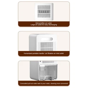 Semiconductor Dehumidifier With Digital Display Defrost Function Timer Water - Picture 1 of 24