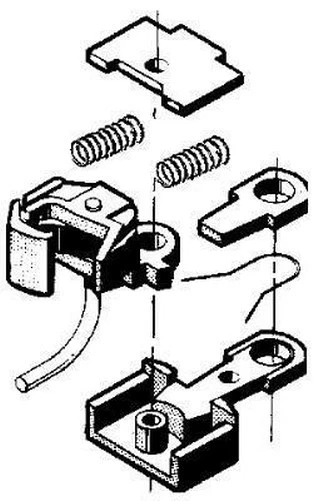 Kadee 796 G Scale Knuckle Couplers For LGB 0-4-0 Locomotive w/Tender Drive - Image 1 of 1