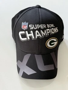 Green Bay Packers Onfield Reebok Super Bowl XLV Champions Hat NWT - Picture 1 of 3