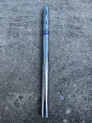 Tija de sillín Dyno vintage 22,2 mm OG poste de acero cromado recta BMX VFR NSX Foto 1 de 4