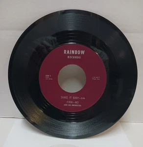 FINNI-MO: shake it baby / before i say i do RAINBOW 7" Single 45 RPM - Picture 1 of 4