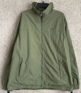 LL Bean 3-in-1 Jacket Mens 2XLT Tall Green Nylon Shell Fleece Inner Full Zip - Picture 1 of 17
