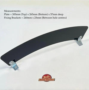 Soporte para matrícula frontal clásico Honda de colección. Reproducción 61131-283-600B - Imagen 1 de 1