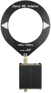 AM MW / SW SDR MW Średnia fala HF Antena krótkofalowa Tuning Loop Ring 10kHz-180MHz - Zdjęcie 1 z 11