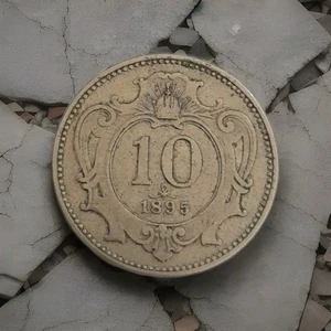 Österreich - Austria 10 Heller 1895 Franz Joseph I. 1848-1916 - Bild 1 von 2