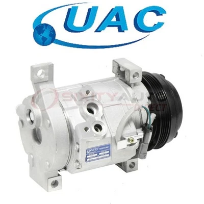 UAC AC Compressor for 2001-2014 GMC Sierra 2500 HD 6.0L V8 - Heating Air fw Foto 1 de 4