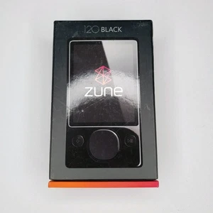 Microsoft Zune 120GB Black - Not Working Condition - Picture 1 of 8