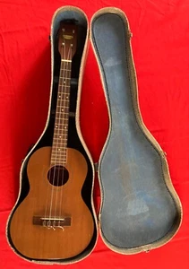 Vintage 1950's Harmony Baritone Ukulele Natural Mahogany - Picture 1 of 8
