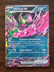 Pokemon SV Shrouded Fable Okidogi ex Double Rare 036/064 - Picture 1 of 1