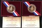 Lot of 2 1995-S Us Olympic Coins Atlanta Centennial Games (Basketball)