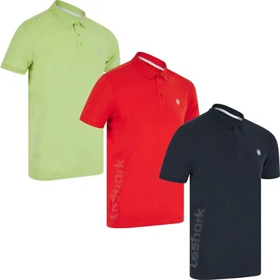 Men's Le Shark T-Shirt Collared PK Polo Shirt 100% Cotton Casual Top