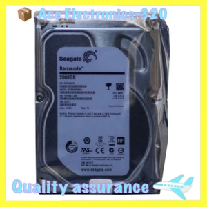 ST2000DM001 Seagate Barracuda 2TB 7200 RPM 64MB SATA3 6Gb/s 3.5" Hard Disk Drive - Picture 1 of 3